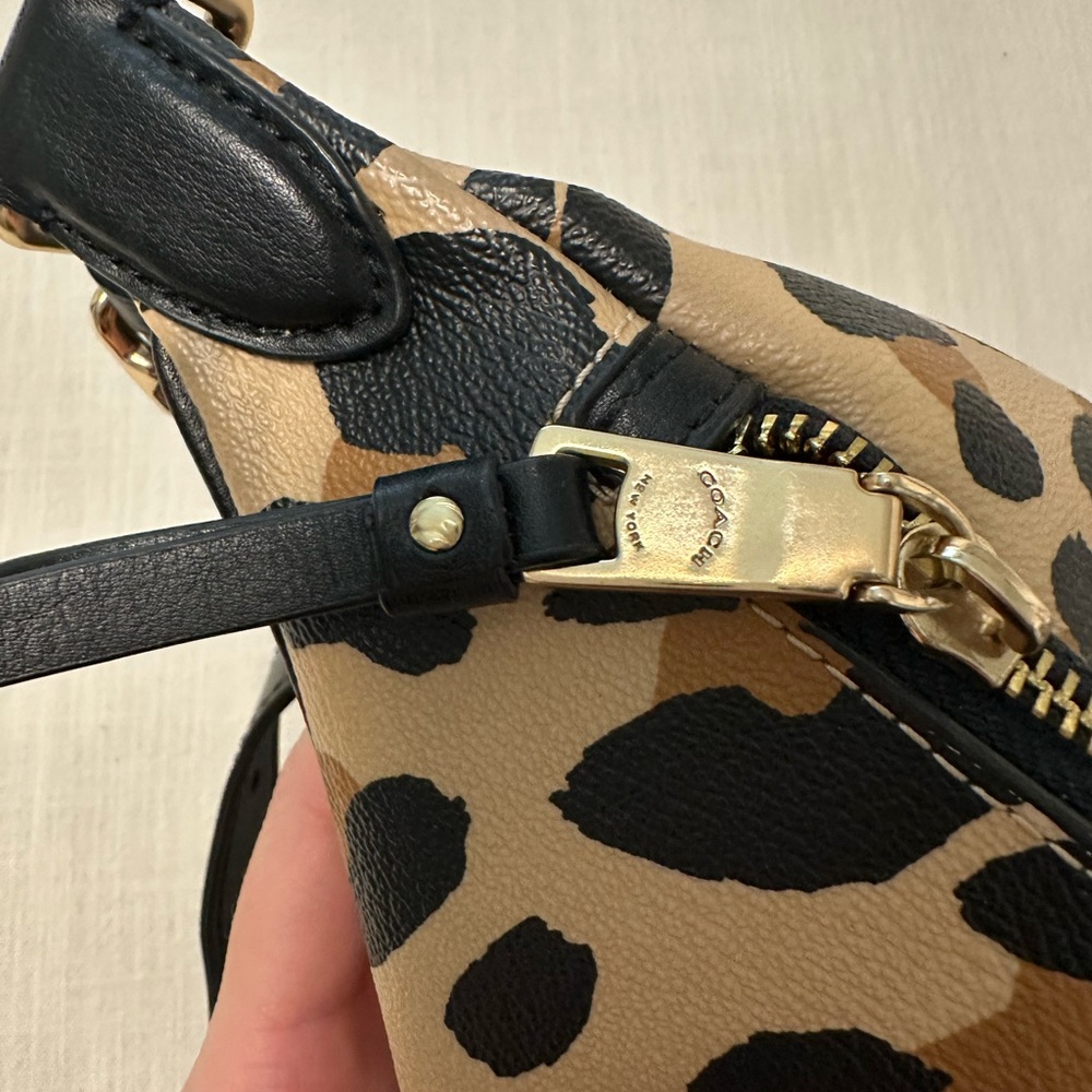 Coach Leopard Print Belt Bag - Picture 7 of 7